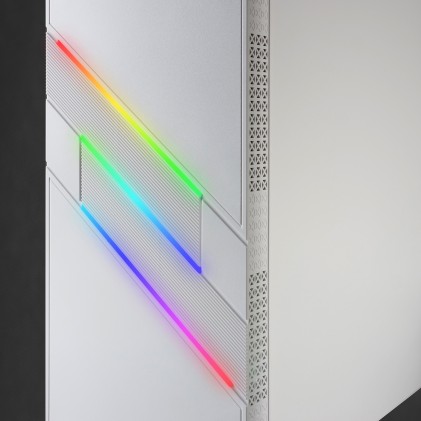 Mars Gaming MCU3W computer case Tower Bianco