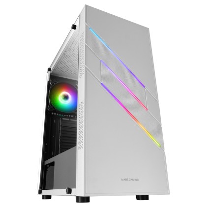 Mars Gaming MCU3W computer case Tower Bianco