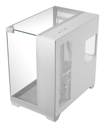Mars Gaming MCVISIONW computer case Midi Tower Bianco