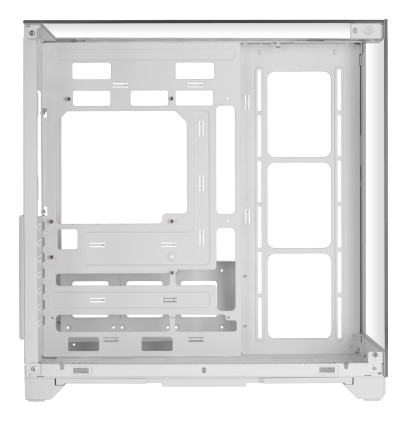 Mars Gaming MCVISIONW computer case Midi Tower Bianco