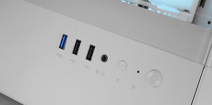 Mars Gaming MC-XOW Midi Tower Bianco