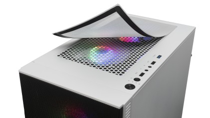 Mars Gaming MCZW computer case Mini Tower Bianco