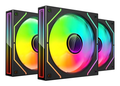 Mars Gaming MF3DPROKIT sistema di raffreddamento per computer Case per computer Ventilatore 12 cm Nero