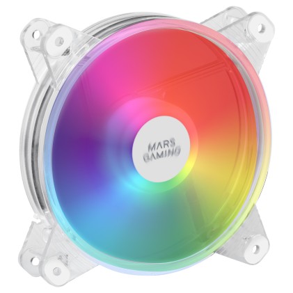 Mars Gaming MFD sistema di raffreddamento per computer Case per computer Ventilatore 12 cm Bianco 1 pz