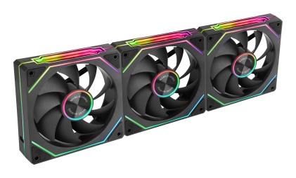 Mars Gaming MF-LINKFINITYKIT2 Case per computer Ventilatore 12 cm Nero 3 pz