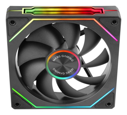 Mars Gaming MF-LINKFINITYKIT2 Case per computer Ventilatore 12 cm Nero 3 pz