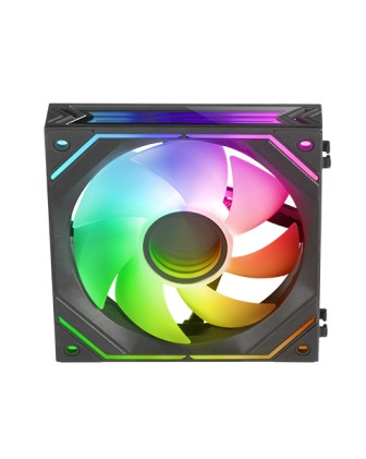 Mars Gaming MF-LINKFINITY Case per computer Ventilatore 12 cm Nero 1 pz