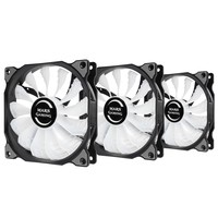 Mars Gaming MFRGBKIT Kit composto da 3 Ventole RGB da 120mm, telecomando incluso