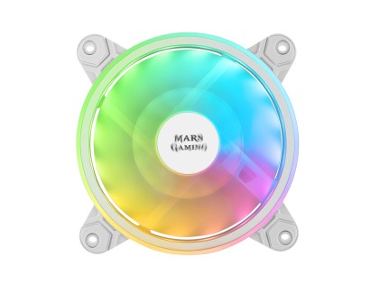 Mars Gaming MFX Case per computer Refrigeratore 12 cm Bianco