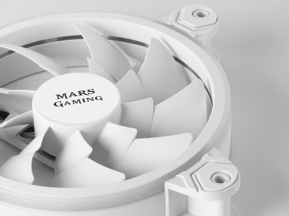 Mars Gaming MFX Case per computer Refrigeratore 12 cm Bianco