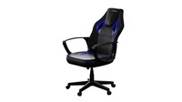 Mars Gaming MGC0 Poltrona Gaming Colorazione Deep Black and Blue