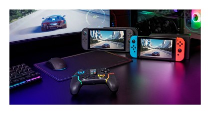 Mars Gaming MGP-V3 Nero Bluetooth/RF/USB Gamepad Analogico/Digitale Nintendo Switch, Nintendo Switch 2, PC, Android, iOS