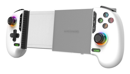 Mars Gaming MGPXPRO Bianco Bluetooth/USB Gamepad Analogico/Digitale Android, PC, PlayStation 4, Nintendo Switch 2