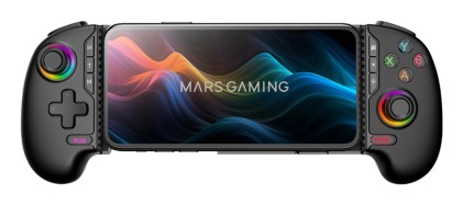 Mars Gaming MGPXPRO periferica di gioco Nero Bluetooth/USB Gamepad Analogico/Digitale Android, PC, PlayStation 4, Nintendo Switch 2