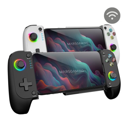 Mars Gaming MGPX periferica di gioco Nero Bluetooth/USB Gamepad Analogico/Digitale Android, Nintendo Switch, PlayStation 4, PlayStation 5, Playstation 3, iOS