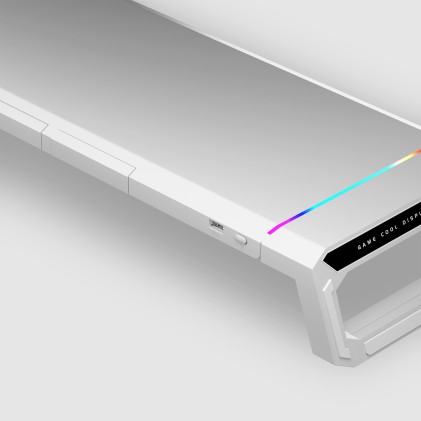 Mars Gaming MGSONEW Supporti a parete per TV Scrivania Bianco