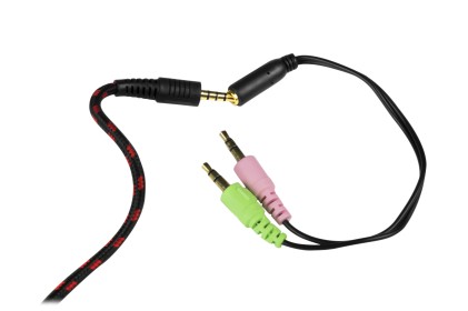 Mars Gaming MH2 cuffia e auricolare Cablato A Padiglione Giocare Nero, Rosso