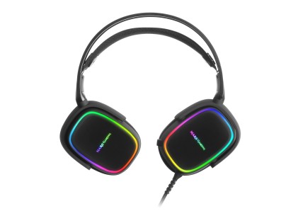 Mars Gaming MHAX cuffia e auricolare Cablato A Padiglione Musica e Chiamate Nero