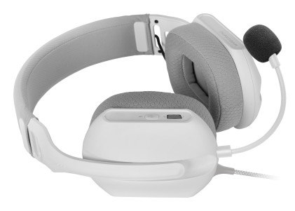 Mars Gaming MH-PROW Auricolare Cablato A Padiglione USB tipo A Bianco
