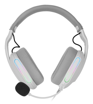 Mars Gaming MH-PROW Auricolare Cablato A Padiglione USB tipo A Bianco