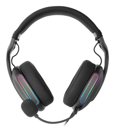 Mars Gaming MH-PRO Auricolare Cablato A Padiglione USB tipo A Nero