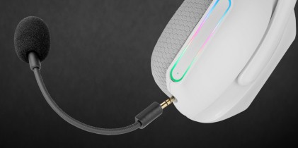 Mars Gaming MHW-PROW Auricolare Con cavo e senza cavo A Padiglione USB tipo-C Bluetooth Bianco