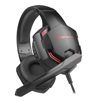 Mars Gaming MHXPRO71 Headset Cuffie Gaming 7.1 SuperBASS 50mm