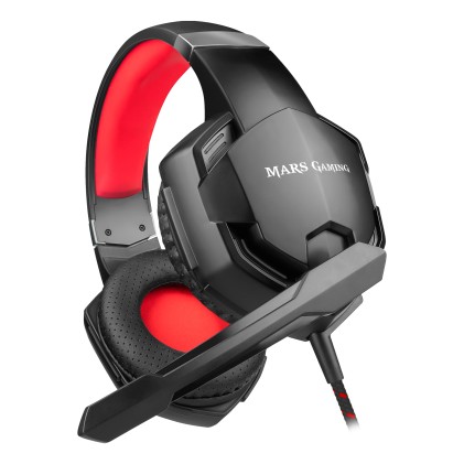 Mars Gaming MHX Headset Cuffie Gaming SuperBASS 50mm