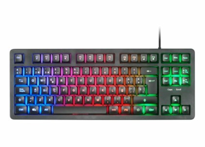 Mars Gaming MK023 tastiera USB QWERTY Spagnolo Nero