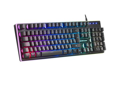 Mars Gaming MK320ES tastiera USB QWERTY Spagnolo Nero