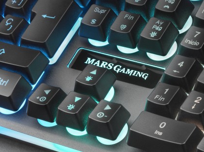 Mars Gaming MK320ES tastiera USB QWERTY Spagnolo Nero