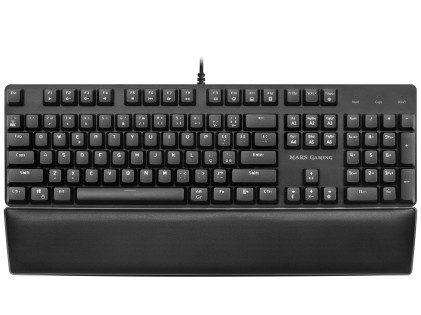 Mars Gaming MK5BPT tastiera USB QWERTY Portoghese Nero