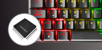 Mars Gaming MK60 tastiera USB QWERTY Italiano Nero