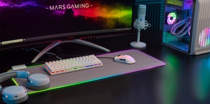 Mars Gaming MK60 tastiera USB QWERTY Italiano Bianco