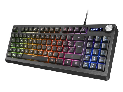 Mars Gaming MKREVOPT tastiera USB Portoghese Nero