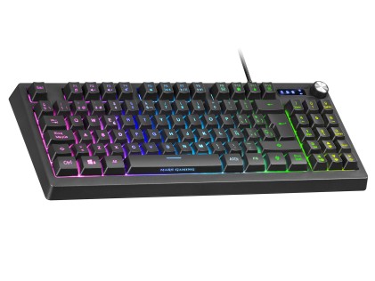 Mars Gaming MKREVOPT tastiera USB Portoghese Nero