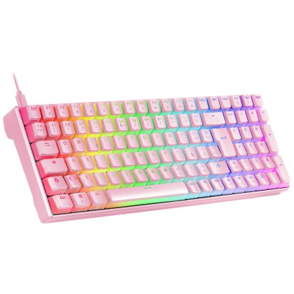 Mars Gaming MKULTRA tastiera USB Spagnolo Rosa