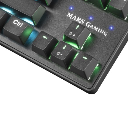 Mars Gaming MKXTKLBES tastiera USB QWERTY Spagnolo Nero