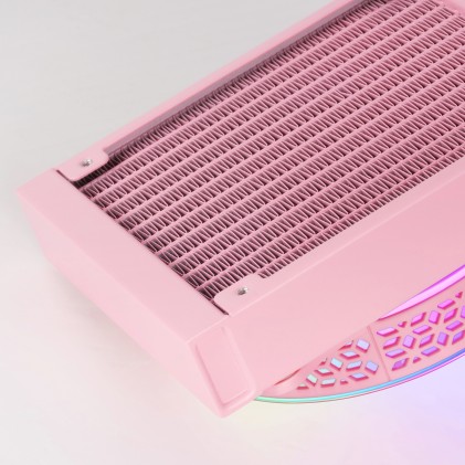 Mars Gaming MLONE120P sistema di raffreddamento per computer Processore Raffreddatore di liquidi tutto in uno 12 cm Rosa 1 pz