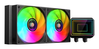 Mars Gaming ML-TWO240 Processore Raffreddatore di liquidi tutto in uno 12 cm Nero 1 pz