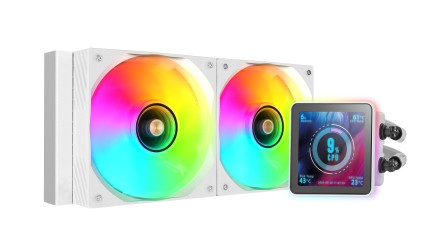 Mars Gaming ML-VISIONPRO240W Processore Raffreddatore di liquidi tutto in uno 12 cm Bianco 1 pz