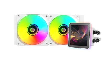 Mars Gaming ML-VISIONPRO240W Processore Raffreddatore di liquidi tutto in uno 12 cm Bianco 1 pz