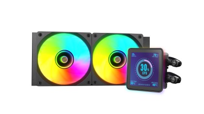 Mars Gaming ML-VISIONPRO240 Processore Raffreddatore di liquidi tutto in uno 12 cm Nero 1 pz