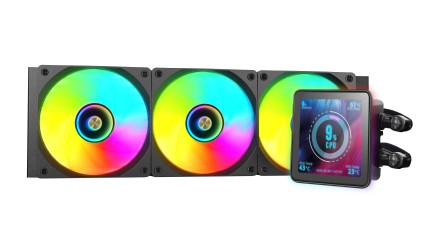 Mars Gaming ML-VISIONPRO360 Processore Raffreddatore di liquidi tutto in uno 12 cm Nero 1 pz