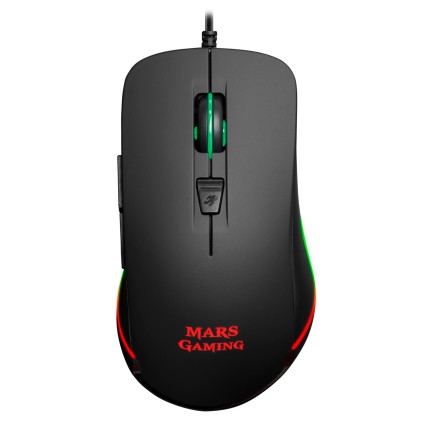 Mars Gaming MM118 mouse Mano destra USB tipo A Ottico 9800 DPI