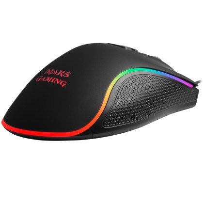 Mars Gaming MM218 mouse Mano destra Ottico 10000 DPI