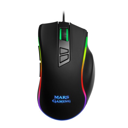 Mars Gaming MM318 Gaming Mouse da 24000DPI Full Black con illuminazione RGB