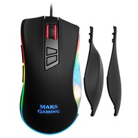 Mars Gaming MM318 Gaming Mouse da 24000DPI Full Black con illuminazione RGB