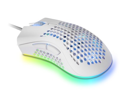 Mars Gaming MMEXW mouse Mano destra USB tipo A Ottico 32000 DPI