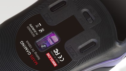 Mars Gaming MMGLOW mouse Mano destra USB tipo A 12800 DPI